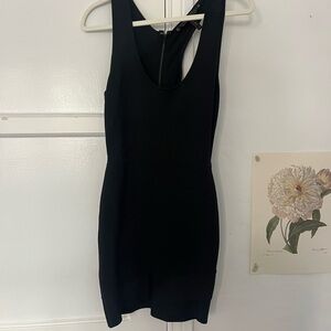 Elegant Black Sleeveless Dress
